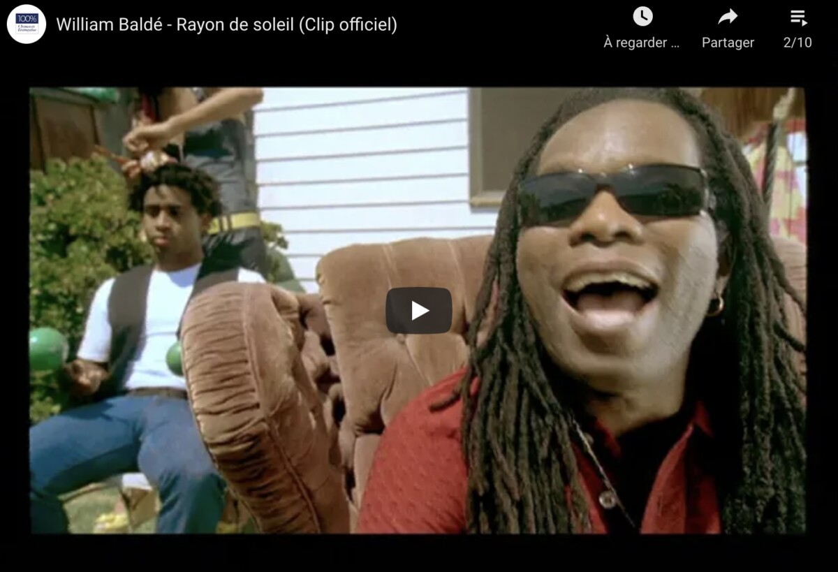 William Baldé - Rayon de soleil (Clip officiel)