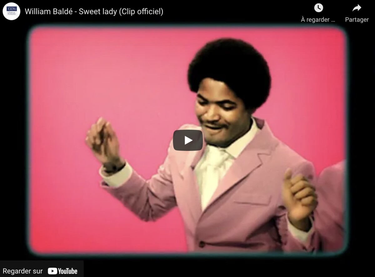 William Baldé - Sweet lady (Clip officiel)