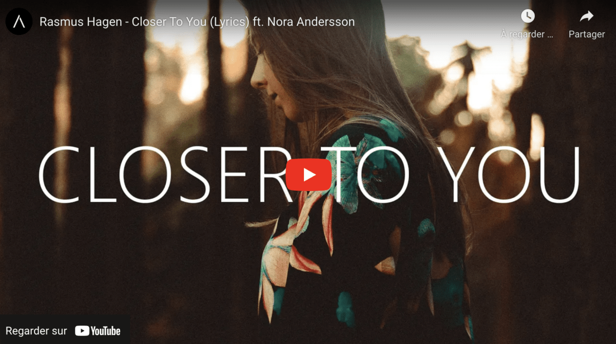 Rasmus Hagen - Closer To You (Lyrics) ft. Nora Andersson