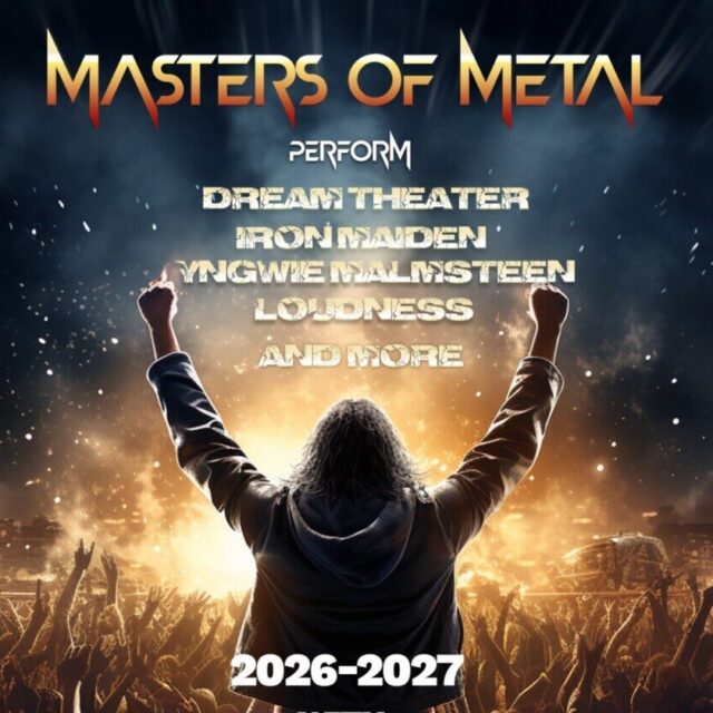 affiche MASTERS OF METAL 2026 27